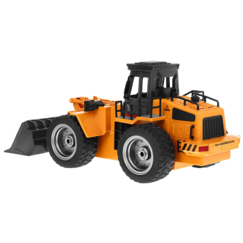 Spychacz dla dzieci 8+ Zdalnie sterowany model 1:18 Metalowe ruchome elementy